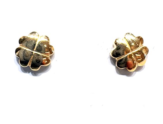 Ohrringe CP gioielli Kind 9K in Gelbgold 9K QUADRIFOGLI CP UU/N 0.80 G - 9K QUADRIFOGLI CP UU/N 0.80 G